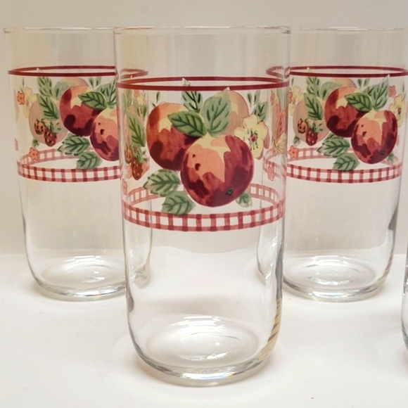 Pfaltzgraff The Delicious Collection Glassware Set of 5,  16 oz Glasses … - Picture 3 of 6